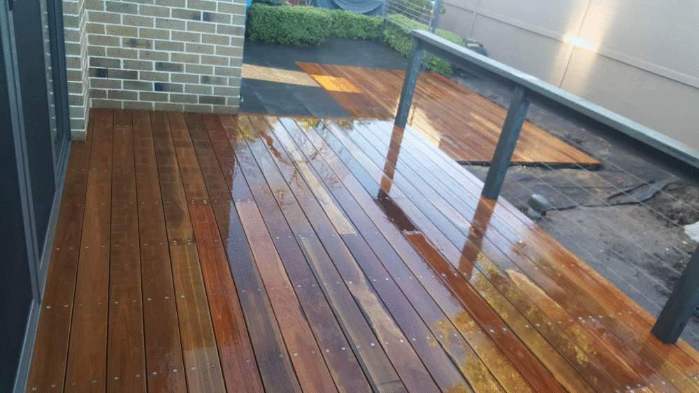 Spotted Gum Decking in Ashburton