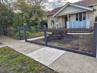 Emu wire Fence in Northcote 
