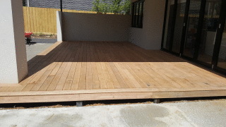 Blackbutt Decking in Glen Waverly