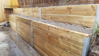 Retaining Wall in Balwyn