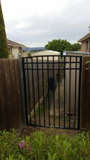 Tubular Steel Custom Gate in Lilydale