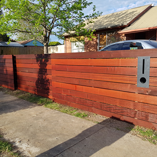 Merbau Timber Fencing